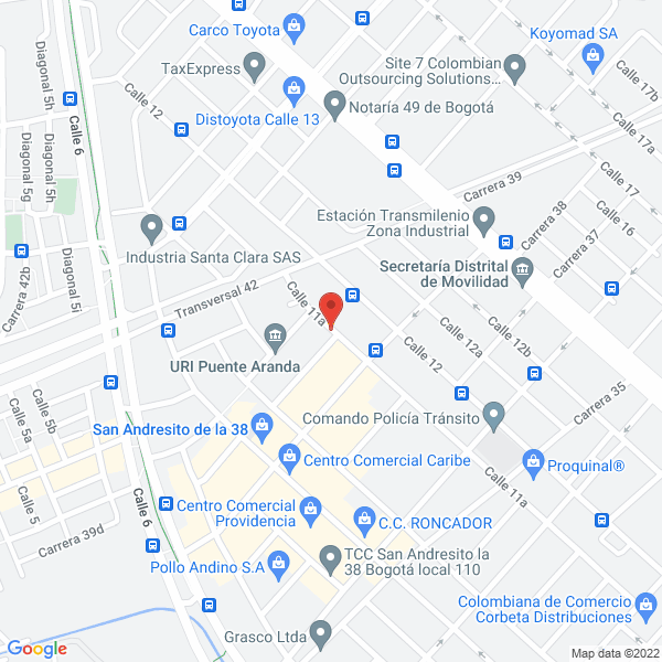Mapa de Don Paco Ltda.