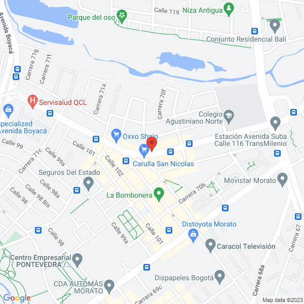 Mapa de Donado Nancy