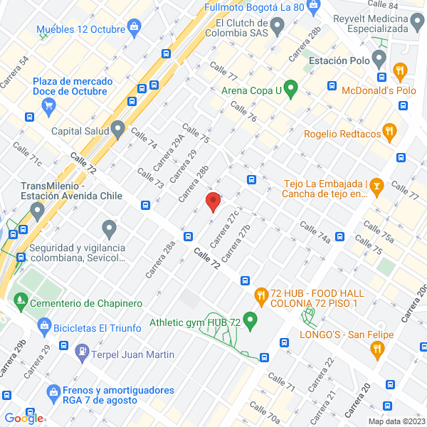 Mapa de Electro Gruas