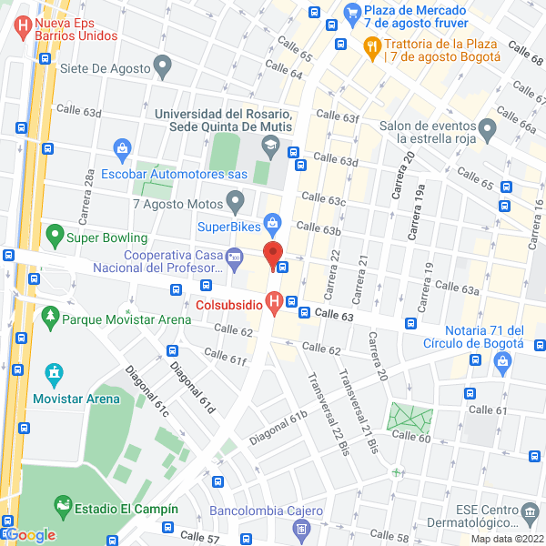 Mapa de Creaciones Mibra