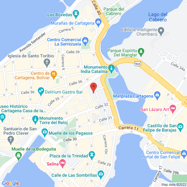 Map of García Del Risco Fernando