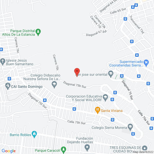 Mapa de Droguería La Camila