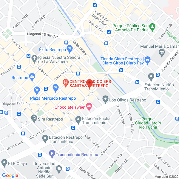 Mapa de Darling Flowers