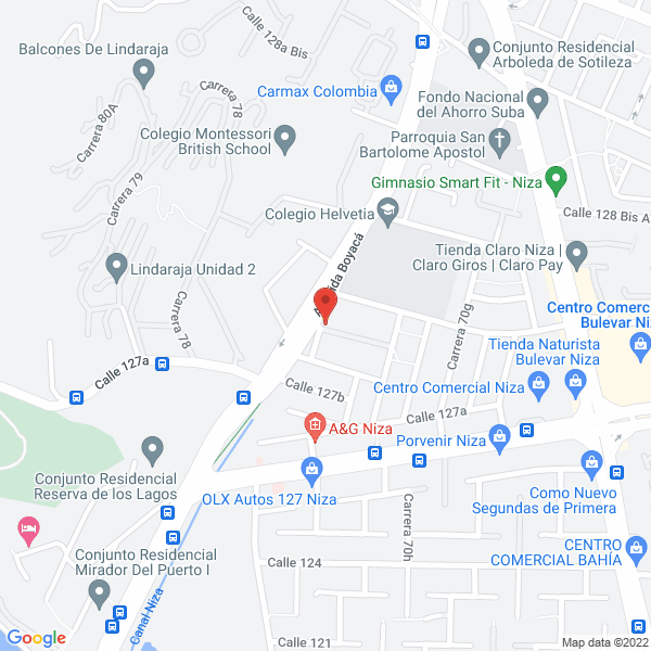Mapa de Don Tetto S.A.S.