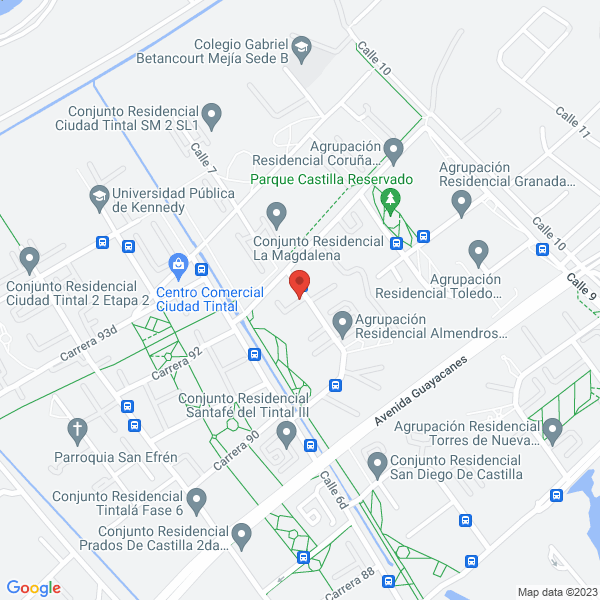 Mapa de Velagru S.A.S.