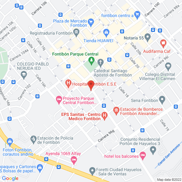 Mapa de Drogueria Luvi