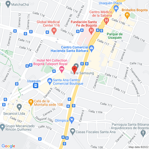Mapa de Enaex Colombia S.A.S.