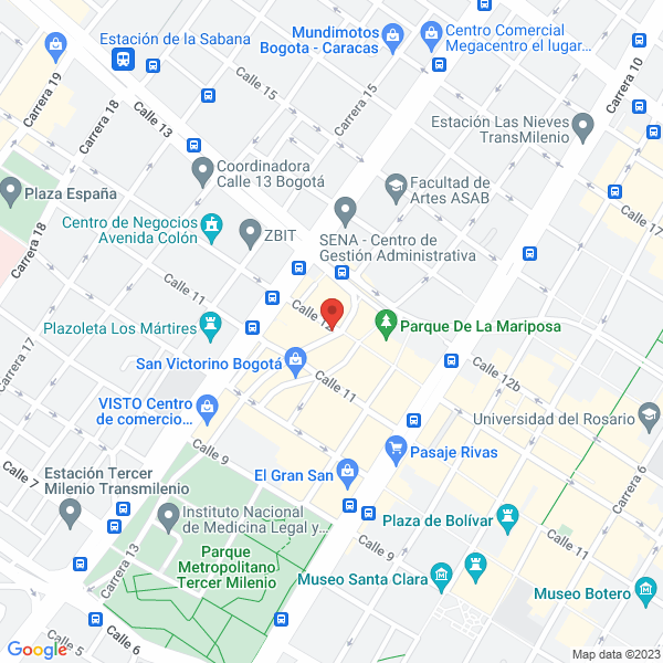 Mapa de Energúa Telecomunicaciones Y Sistemas S.A.S.
