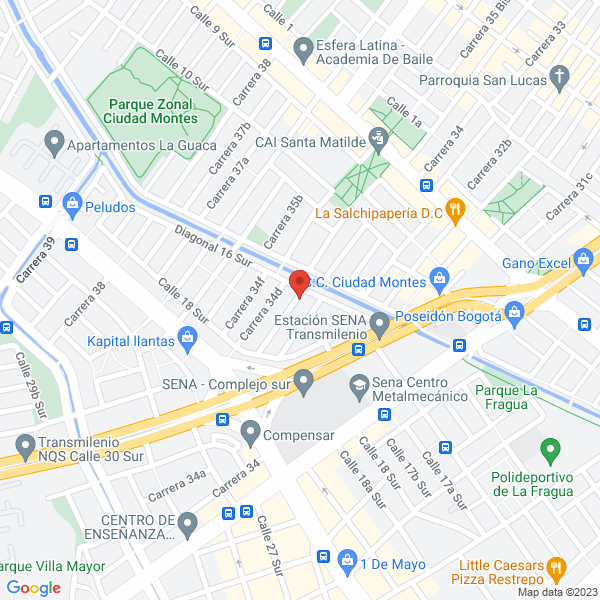 Mapa de Enfermeras Bienestar En Salud