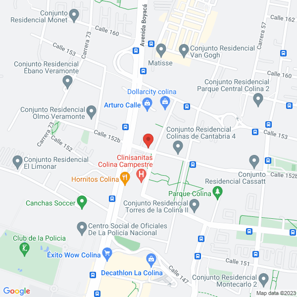 Mapa de Equimedics Ingeniería Ltda.