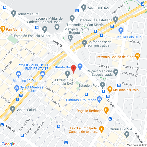 Mapa de Ergo & Healt Ltda.