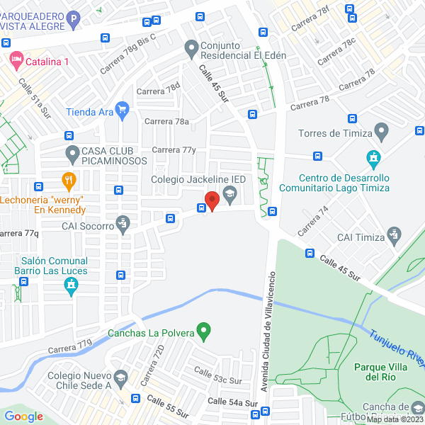 Mapa de Distribuidora De Productos Para Heladería Croky