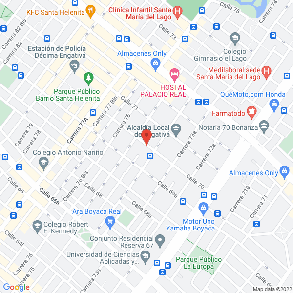 Mapa de Divmenser Ingeniería Eléctrica S.A.S.