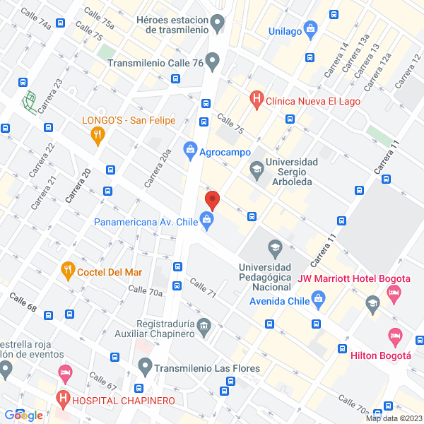 Mapa de Diza Prime Ltda.