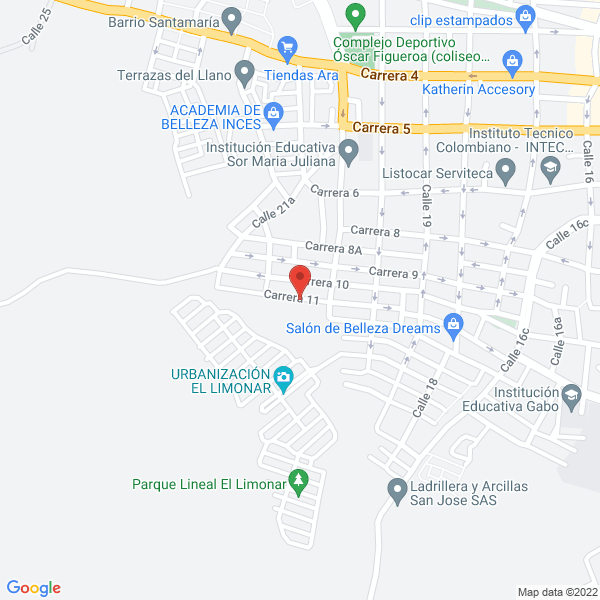 Map of Sonodigital Producciones