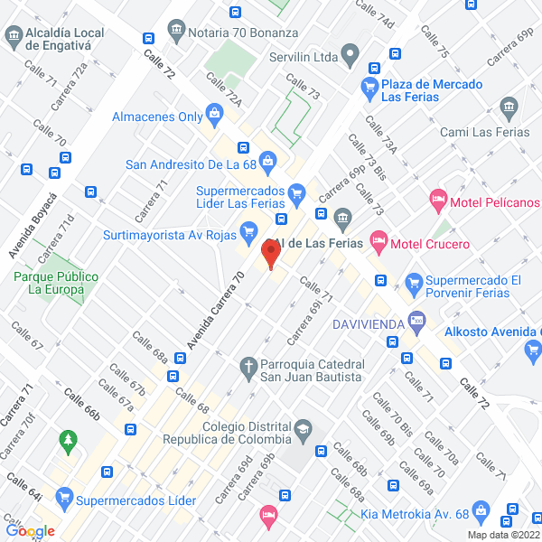 Mapa de Editores R Y G S.A.S.