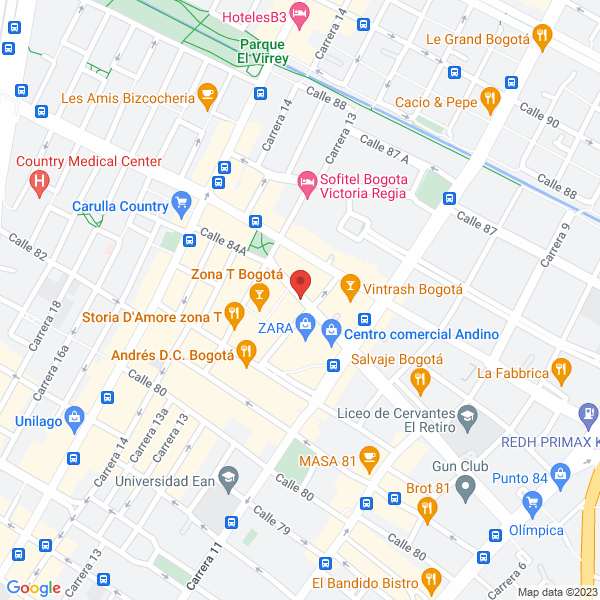 Mapa de Dolce & Gelato