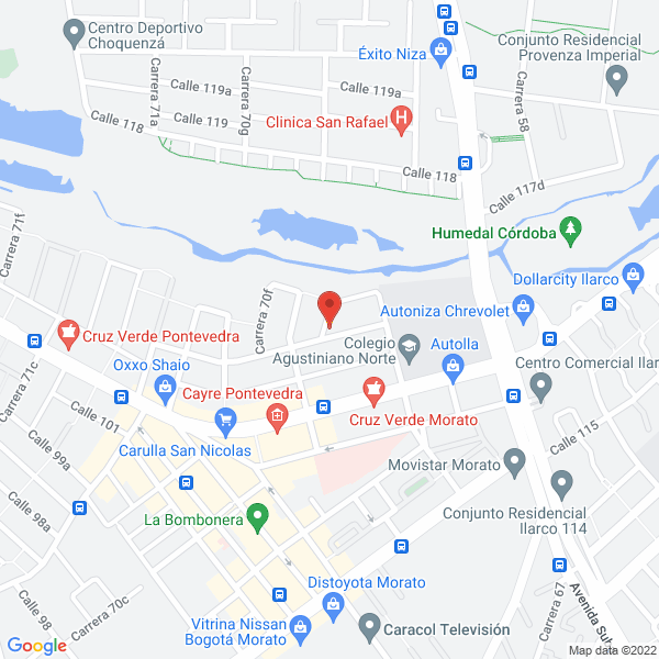 Mapa de Dolci Peccati Gelato S.A.S.