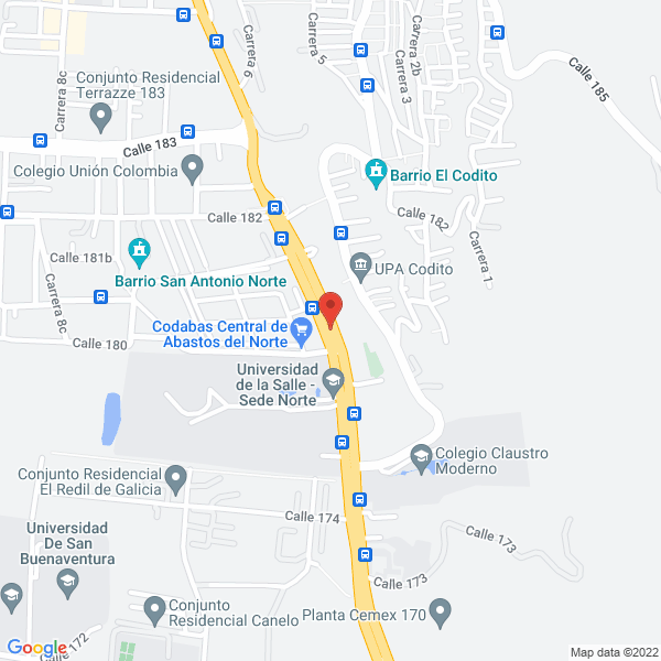 Mapa de Dolphin Express S.A.