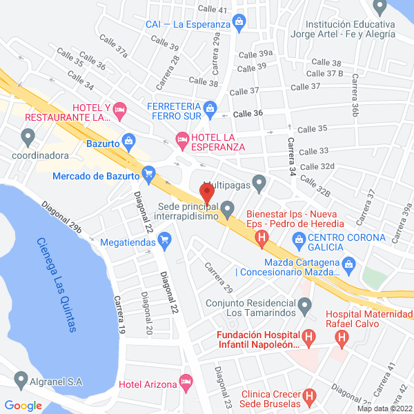 Map of Domínguez Anaya María