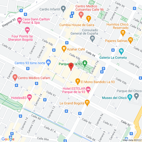 Mapa de Pacheco Dr. Omar