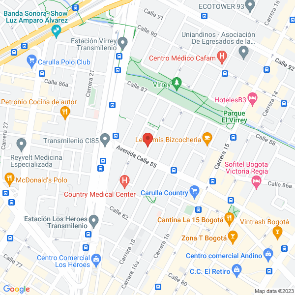 Mapa de E Qual Consultoría Y Servicios Ambientales S.A.S.