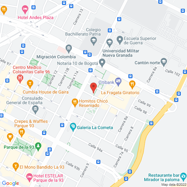 Mapa de E-Vocs S.A.S.