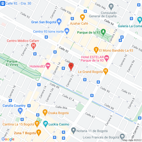 Mapa de Easynet S.A.