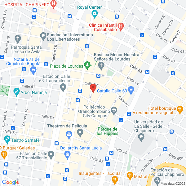Mapa de Escuela Mundial Kung Fu Hapkido Full Contact