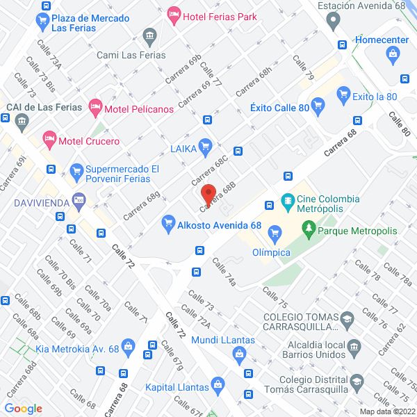 Mapa de Espacios Vitales Ltda
