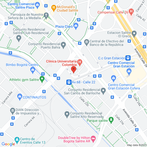 Mapa de Especialistas De La Piel Asociados