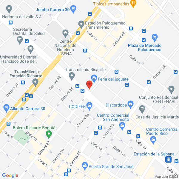 Mapa de Dialso Ltda.