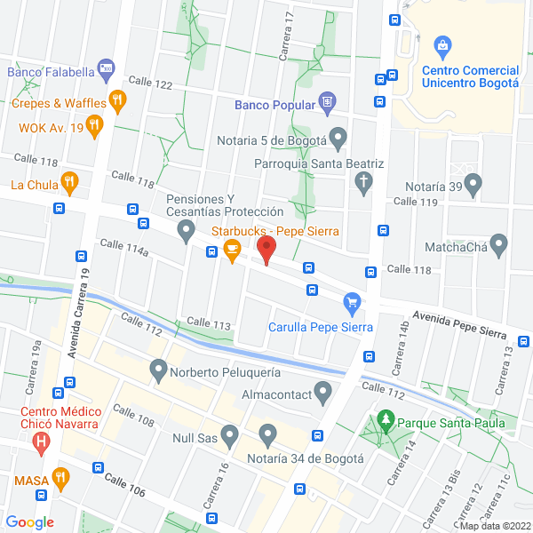 Mapa de Dulce Spa