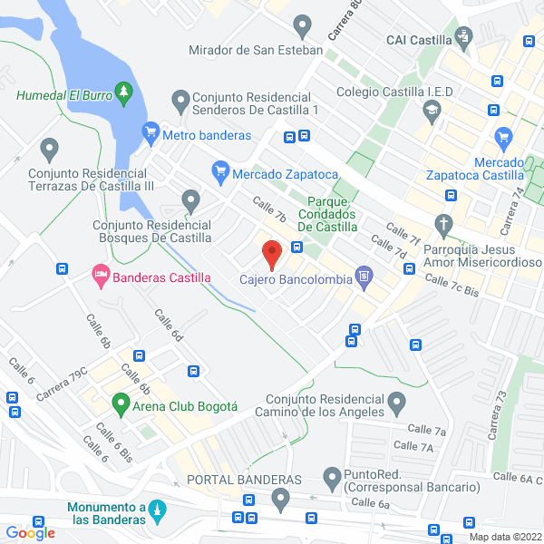 Mapa de Ecolimpieza Bogotá S.A.S.