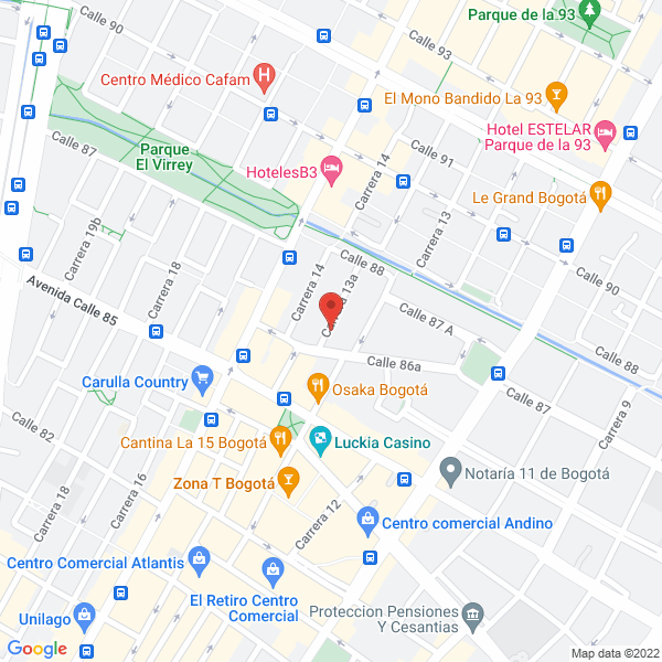 Mapa de Ecommercial S.A.S. Esp