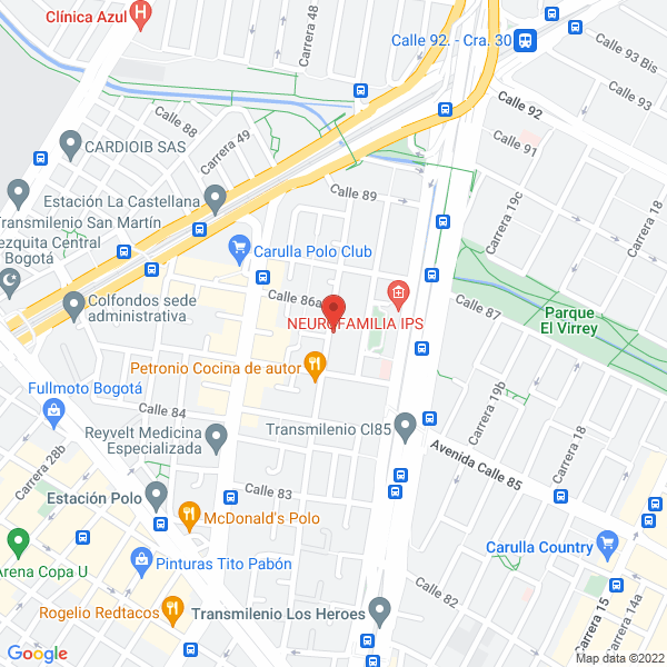Mapa de Ebs Ltda.