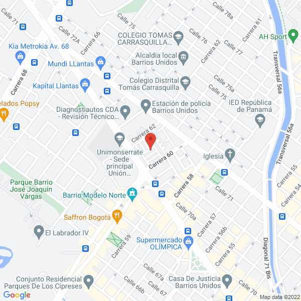 Mapa de Estética Y Belleza