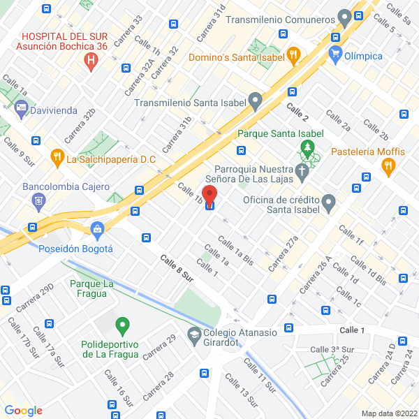 Mapa de Estética Y Belleza Belcy Unisex