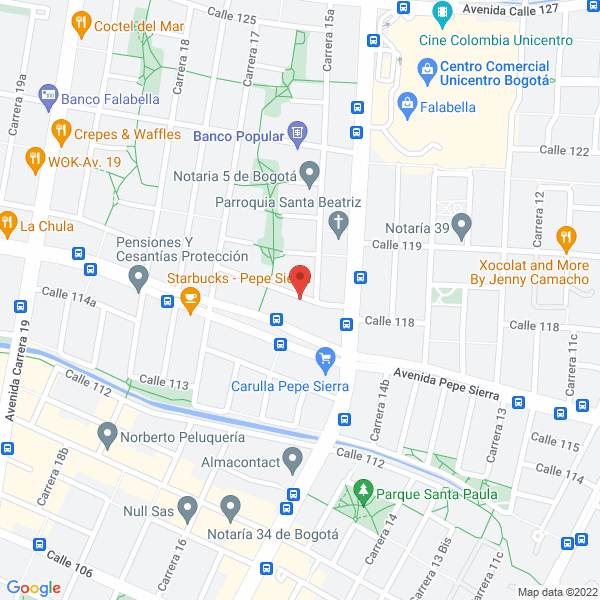 Mapa de Encontacto S.A.S.