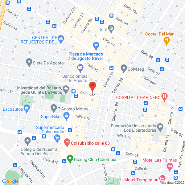 Mapa de Edhra Ltda.