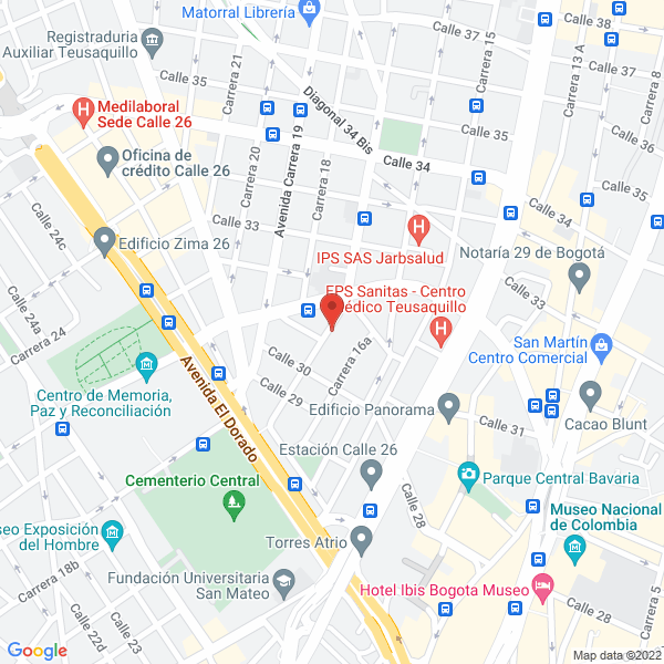 Mapa de Eficien Servis S.A.S.