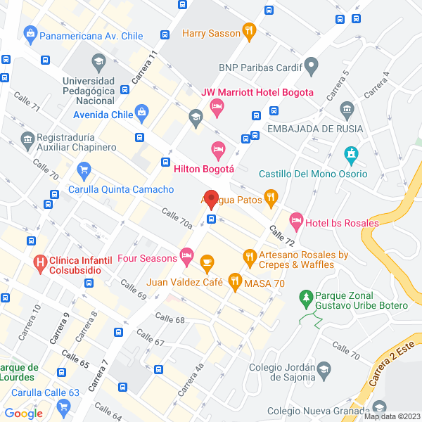 Mapa de Jlt Re Colombia Corredores Colombianos De Reaseguros S.A.