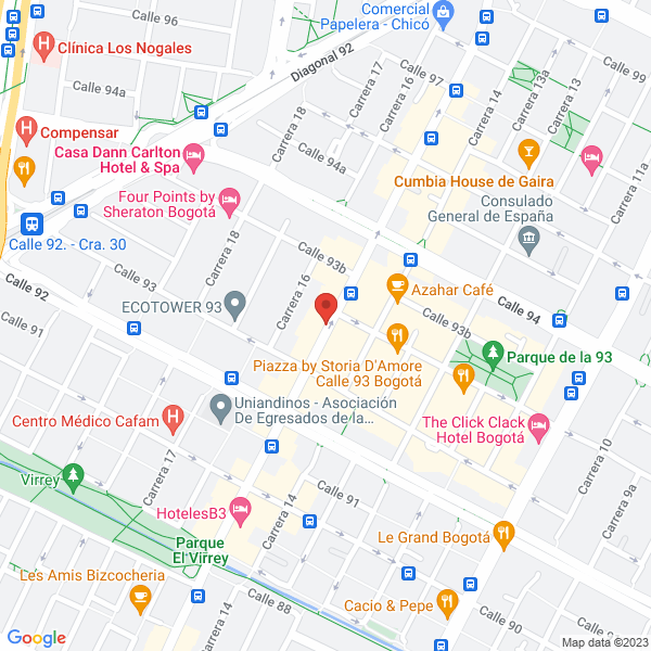 Mapa de Ejuris S.A.S.