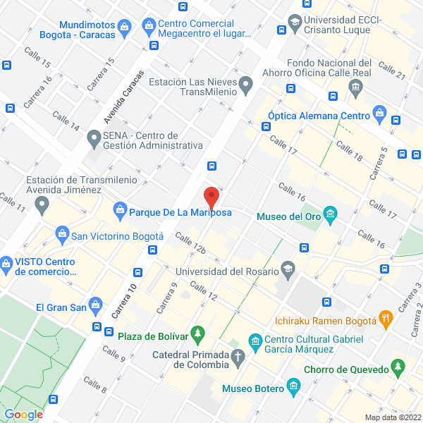 Mapa de El Almacén De Santiago