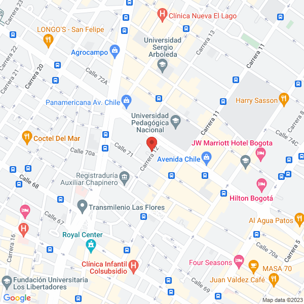 Mapa de F Y C Consultores S.A.S