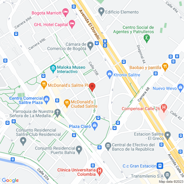 Mapa de Fediada Ltda.