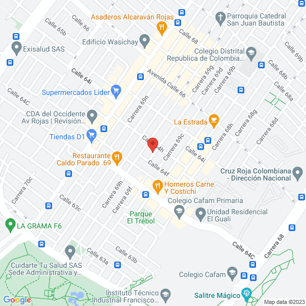 Mapa de Felcar Editores E Impresores Ltda.
