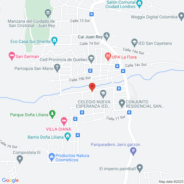 Mapa de Grupo Colombiano De Empresas Sas