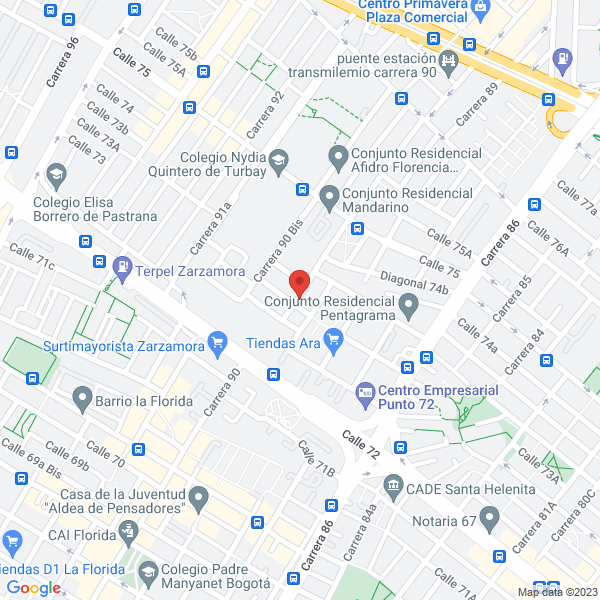 Mapa de Grupo Comercial Tolimense S.A.S.