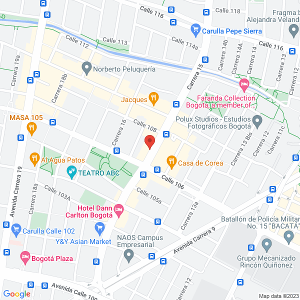 Mapa de Grupo Empresarial Galvis Medina Y Silvera S.A.S